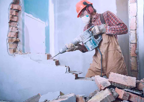 demolition all breaking works